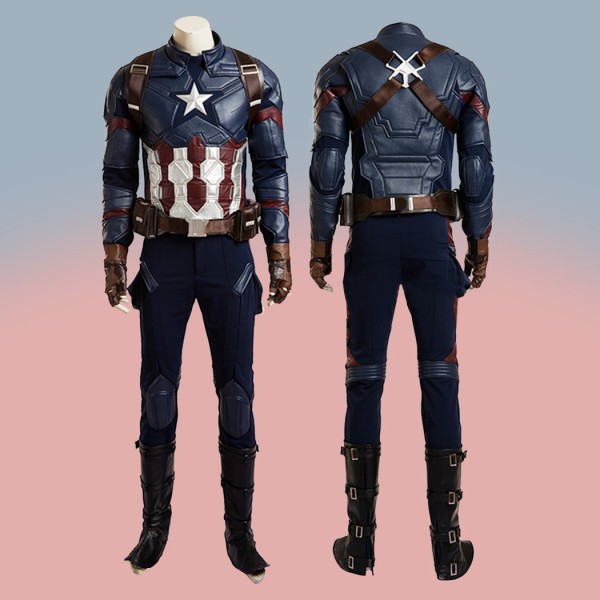 The Avengers Captain America Civil War Suit Steve Rogers Costumes
