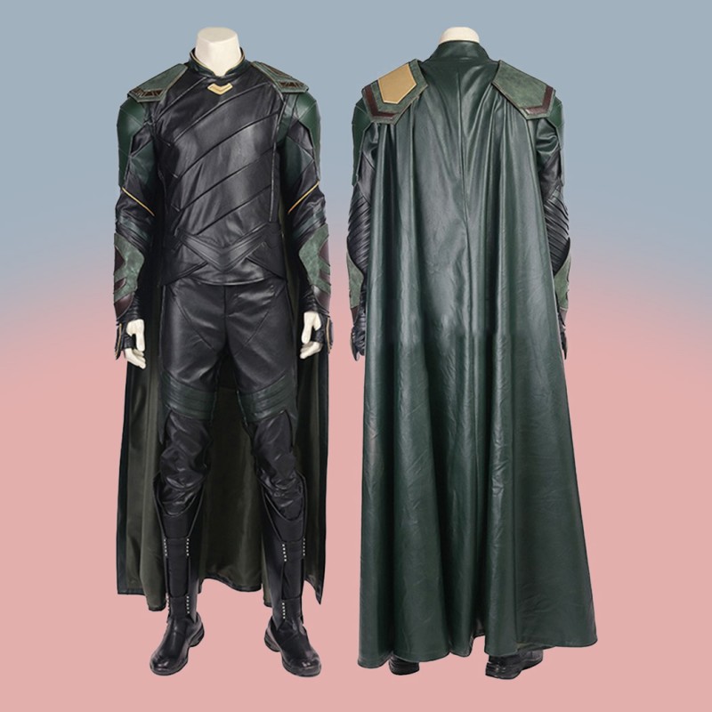 Top Level Loki Cosplay Suit Thor Ragnarok Costumes