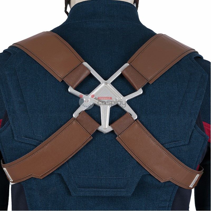 Captain America Halloween Costumes Avengers Endgame Steve Rogers Suit