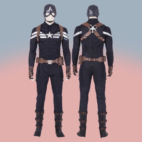 Avengers Endgame Captain America Suit Steve Rogers Costumes