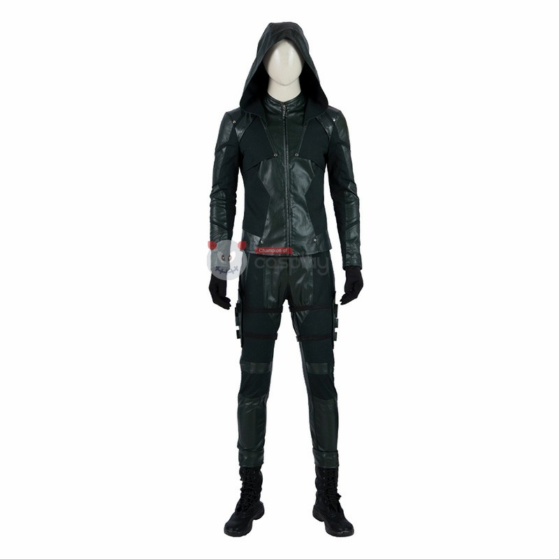 Arrow Season 8 Halloween Suit Oliver Queen Cosplay Costumes