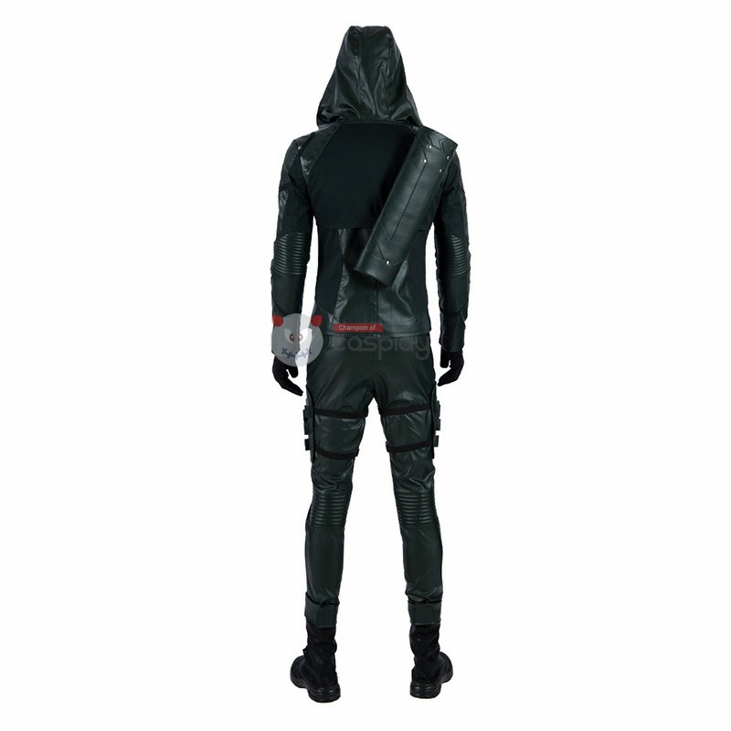 Arrow Season 8 Halloween Suit Oliver Queen Cosplay Costumes
