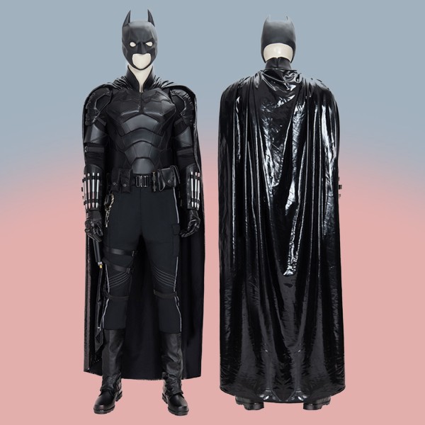 2022 Robert Pattinson Bat Halloween Costume Bruce Wayne Cosplay Suit