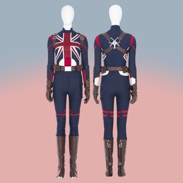 Captain Carter Cosplay Costume Suppose That Peggy Carter Suit