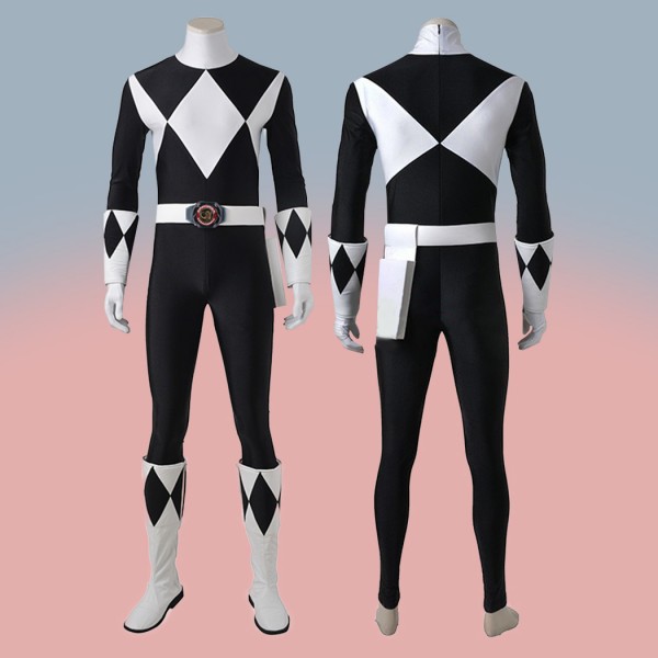 Goushi Mammoth Ranger Suit Black Mighty Morphin' Power Rangers Costumes