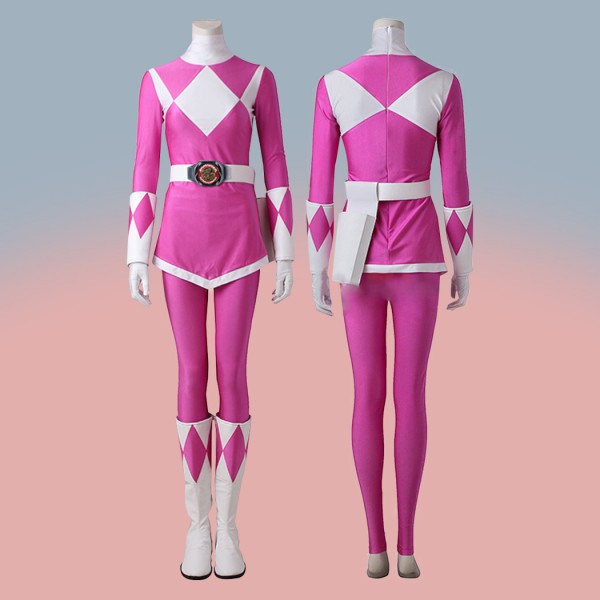 Mei Ptera Ranger Costumes Pink Mighty Morphin' Power Rangers Suit
