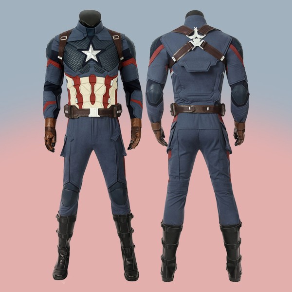 Captain America Costume Steve Rogers Suit Improved Version