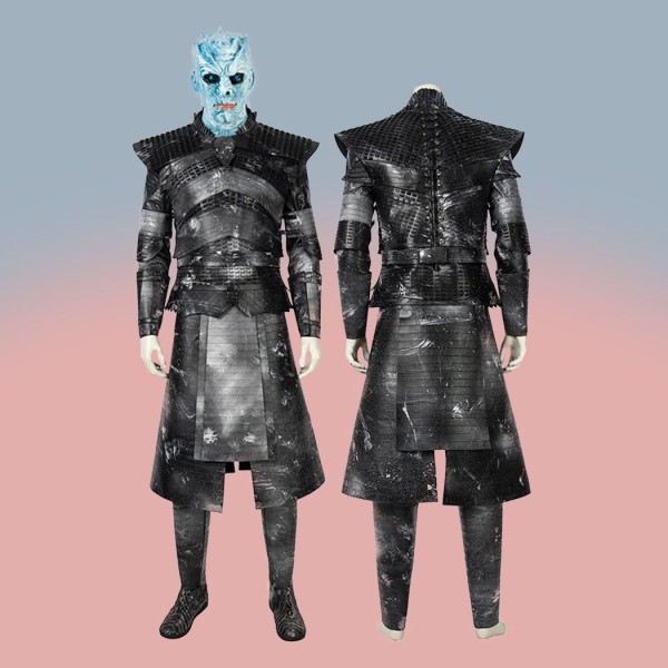 Night King Cosplay Costume House Stark Suit for Male