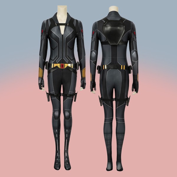 Natasha Romanoff Jumpsuit 2020 Black Widow Costumes