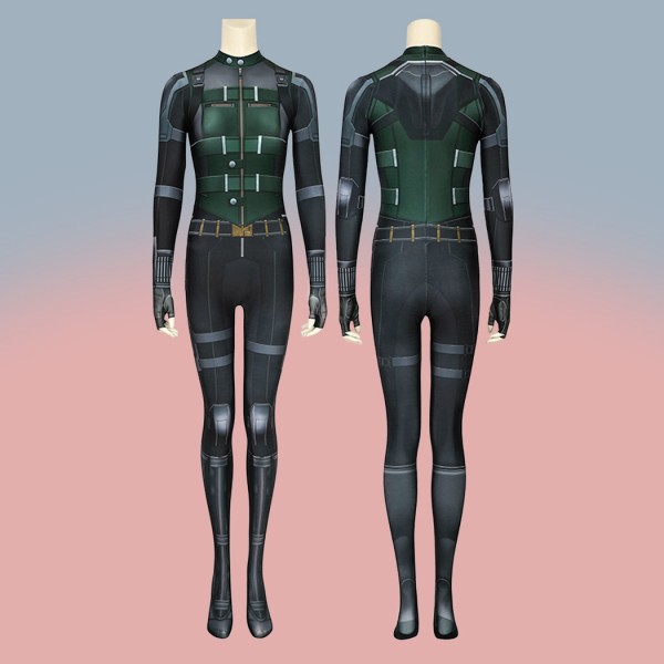 Avengers Infinity War Black Widow Costume Natasha Romanoff Jumpsuit
