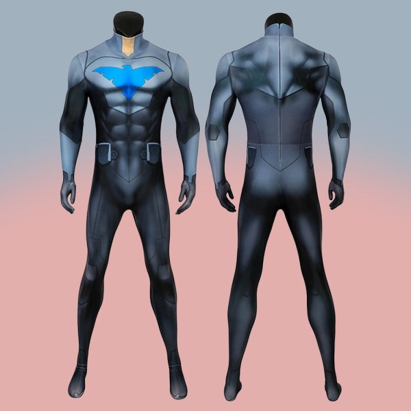 Damian Robin Halloween Cosplay Suit Bat Damian Wayne Bodysuit