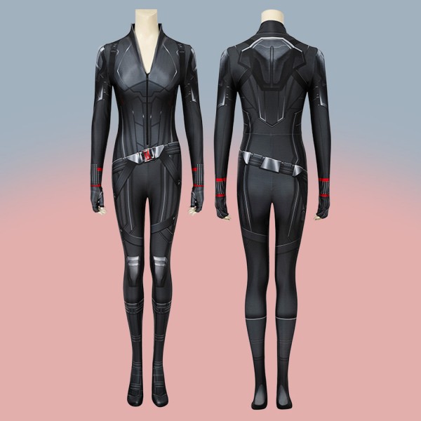 Adult Avengers Endgame Black Widow Jumpsuit Natasha Romanoff Costumes