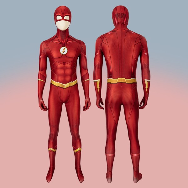 Barry Allen Red Bodysuit TF Cosplay Costume