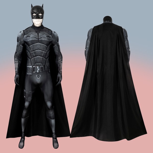 Male Bat Jumpsuit 2022 Movie Bruce Wayne Cosplay Costumes