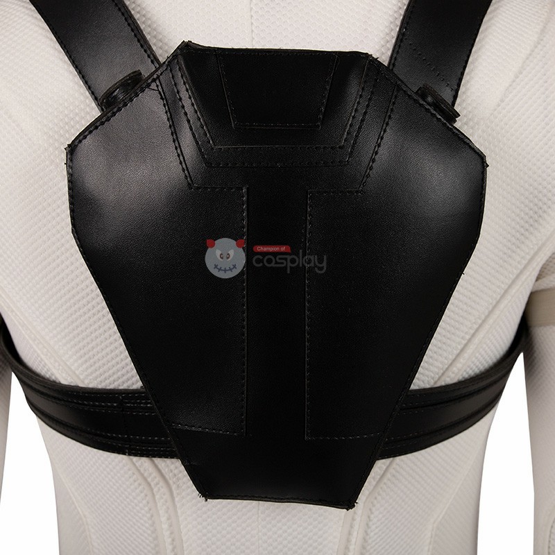 Black Widow White Suit Natasha Romanoff Costumes