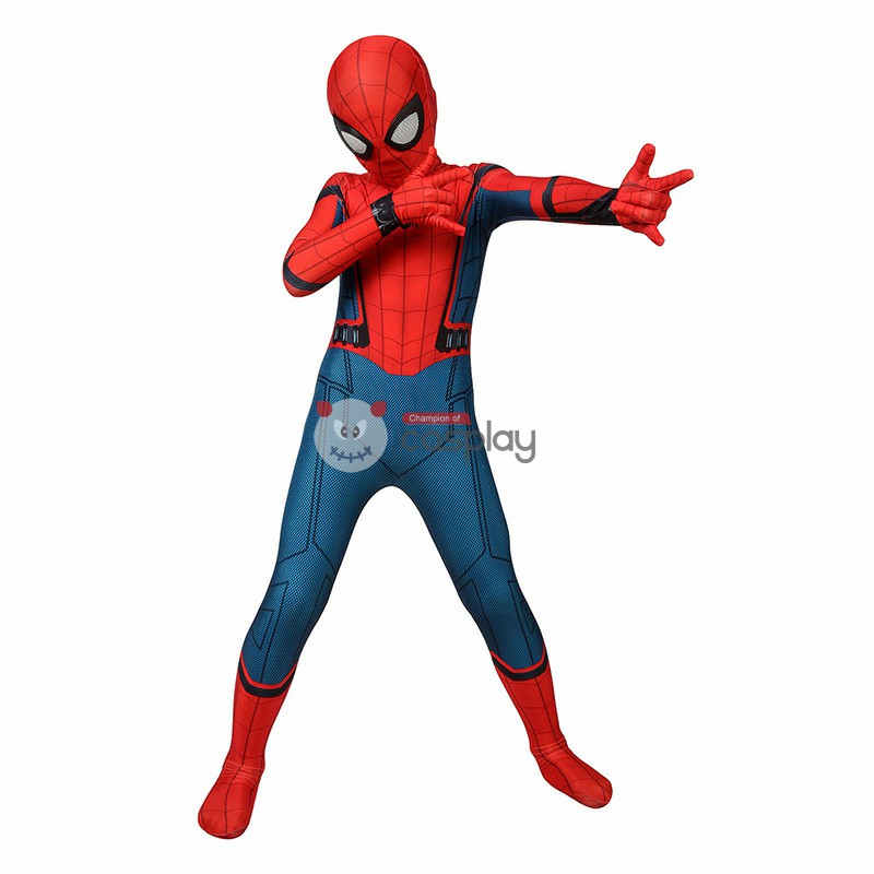 Kids SpiderMan Cosplay Suit Spider-Man Homecoming Costumes