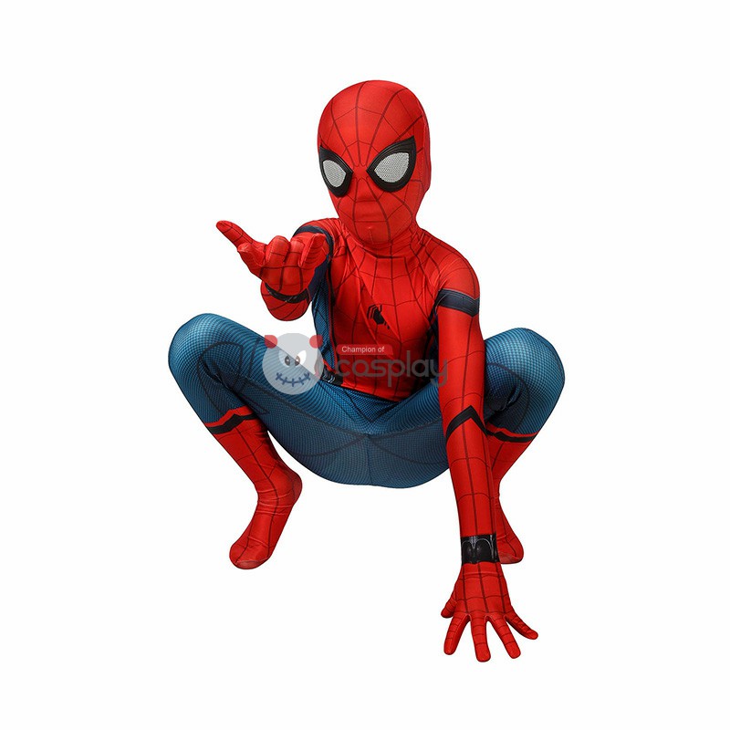 Kids SpiderMan Cosplay Suit Spider-Man Homecoming Costumes